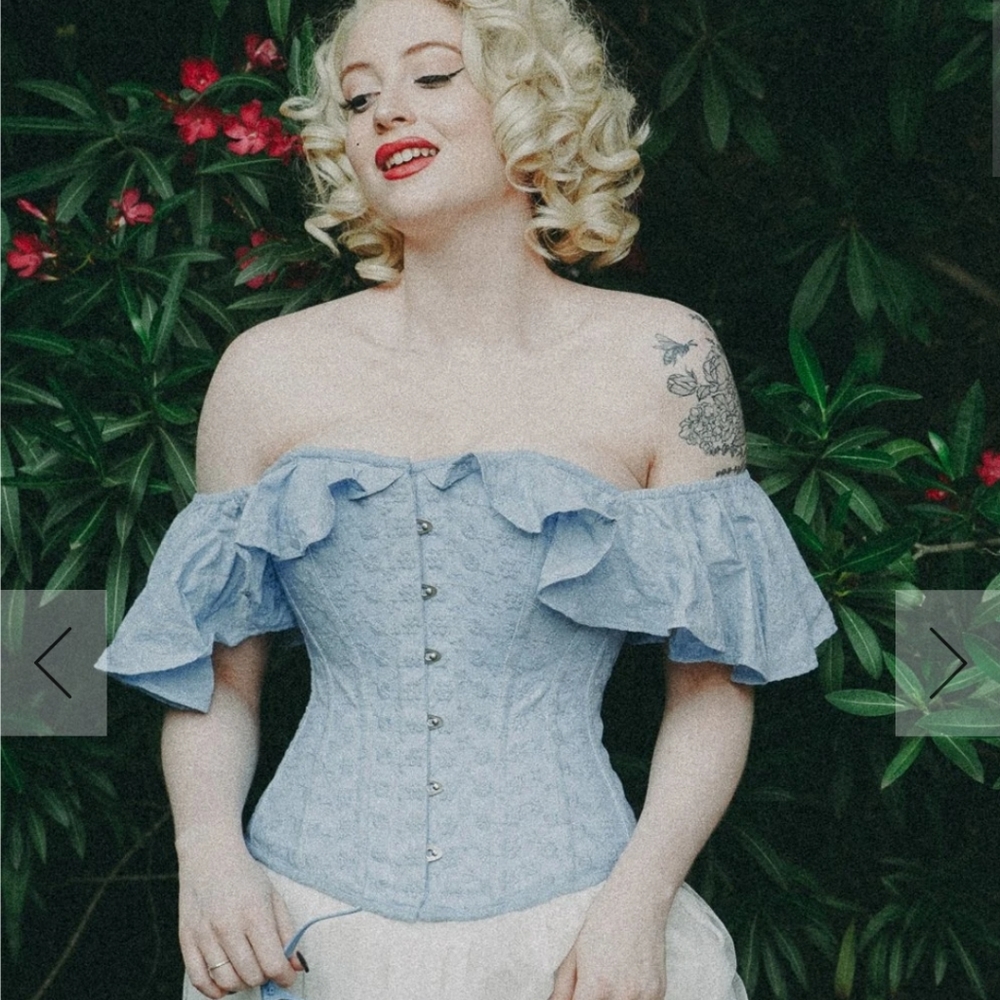 🌼💙CORSET STORY Cornflower Blue Corset Top